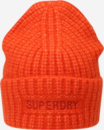 oranžinė Superdry Megzta kepurė