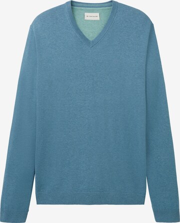 TOM TAILOR Sweater in Blue: front