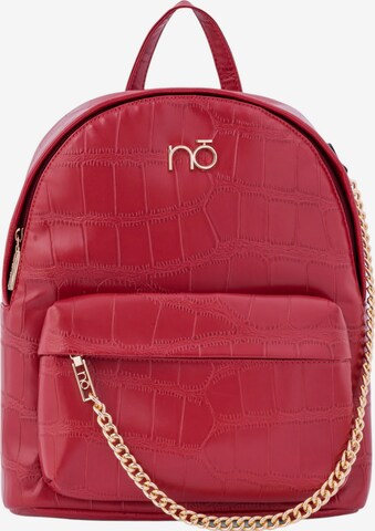 NOBO Rucksack 'Glitter' in Rot: predná strana