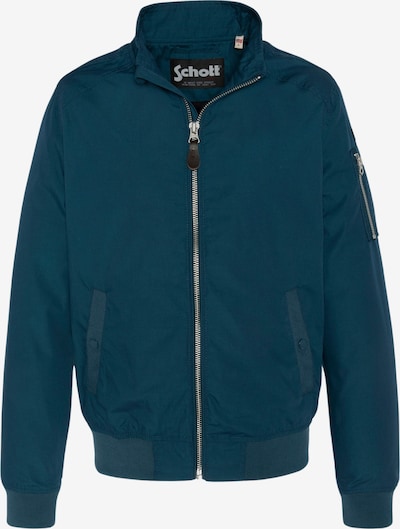 Schott NYC Veste mi-saison 'Kenny' en pétrole / noir, Vue avec produit