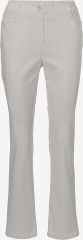 Regular Pantalon 'Martha' Goldner en blanc : devant