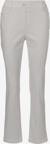 Pantalon 'Martha' Goldner en blanc : devant