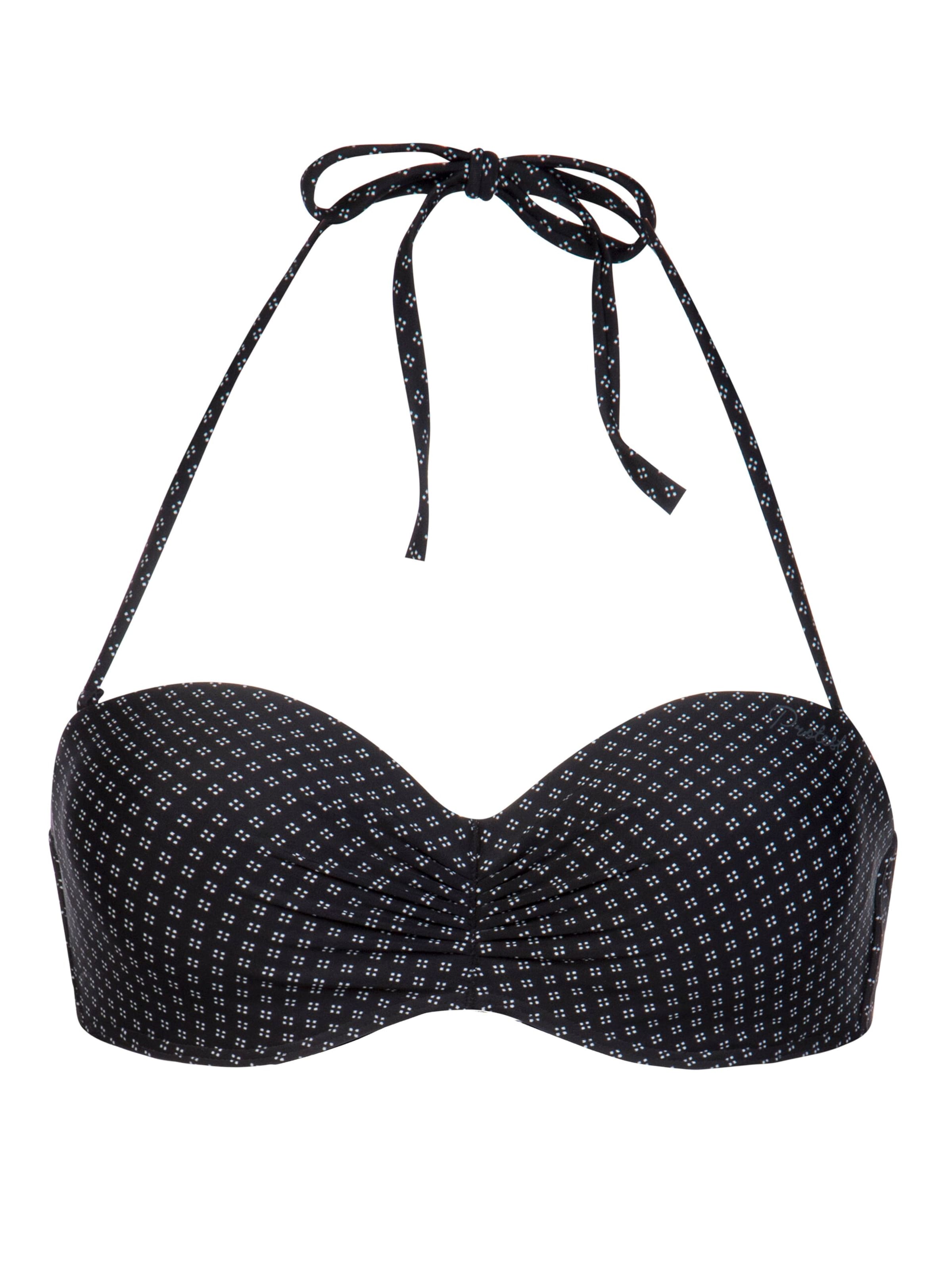 PROTEST Bikinitop 'MM MIGHTY BCUP' in Zwart: voorkant