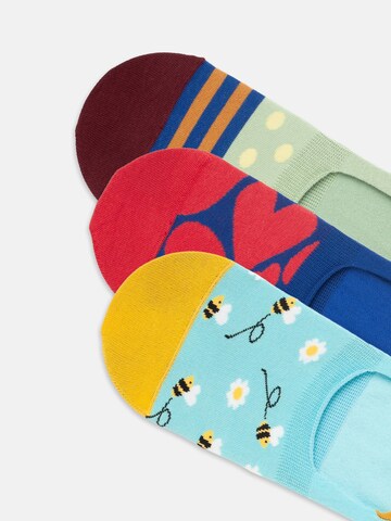 DillySocks Støvletter 'Hidden Bee Love' i blandingsfarvet