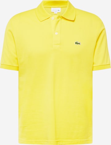 LACOSTE Slim Fit Poloshirt in Gelb: predná strana