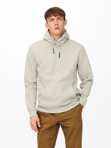 Only & Sons Regular fit Sweatshirt 'Ceres' in Grijs: voorkant