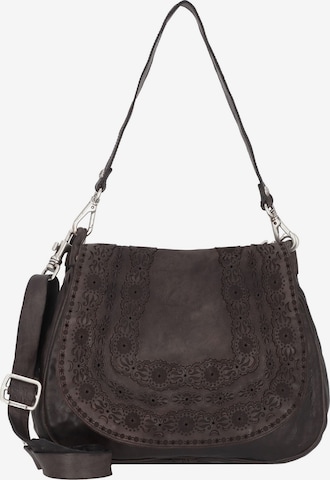 Campomaggi Shoulder Bag in Brown: front