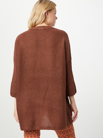 Pull-over oversize 'Vera' Noisy may en marron