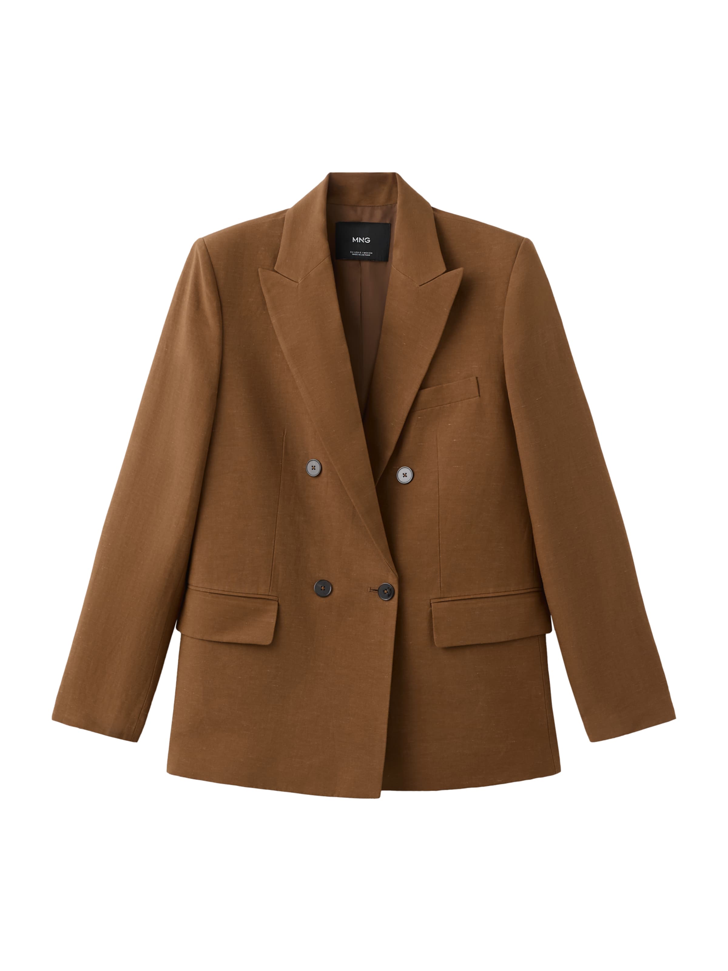 MANGO Blazer 'Texas' in Caramel, Item view