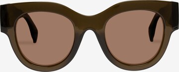 LE SPECS Солнцезащитные очки 'Float Away' в Коричневый