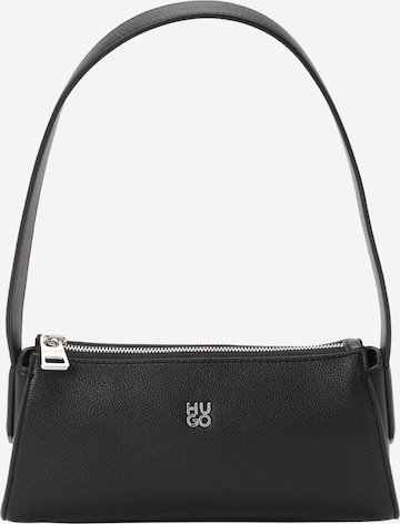 HUGO - Mala de ombro 'Chris 2.0' em preto: frente
