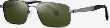 Lunettes de soleil 'Pilotenbrille Polarisierte Pilotensonnenbrille Buugug' VEYREY en gris : devant