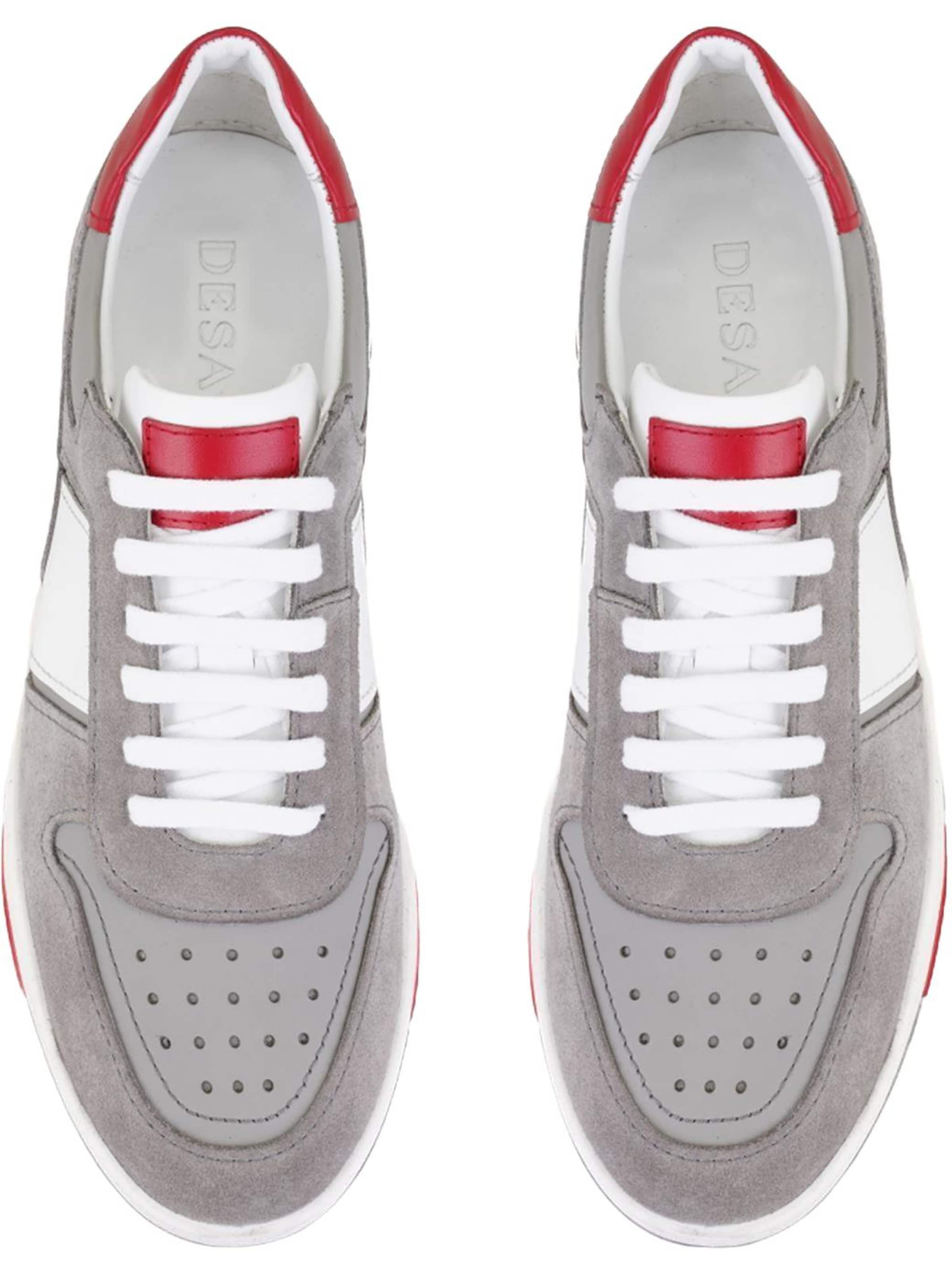 Desa Slip-ons 'Schnürschuhe' in Grijs