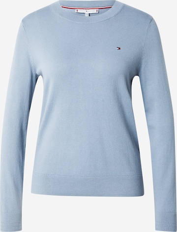 Pull-over TOMMY HILFIGER en bleu : devant