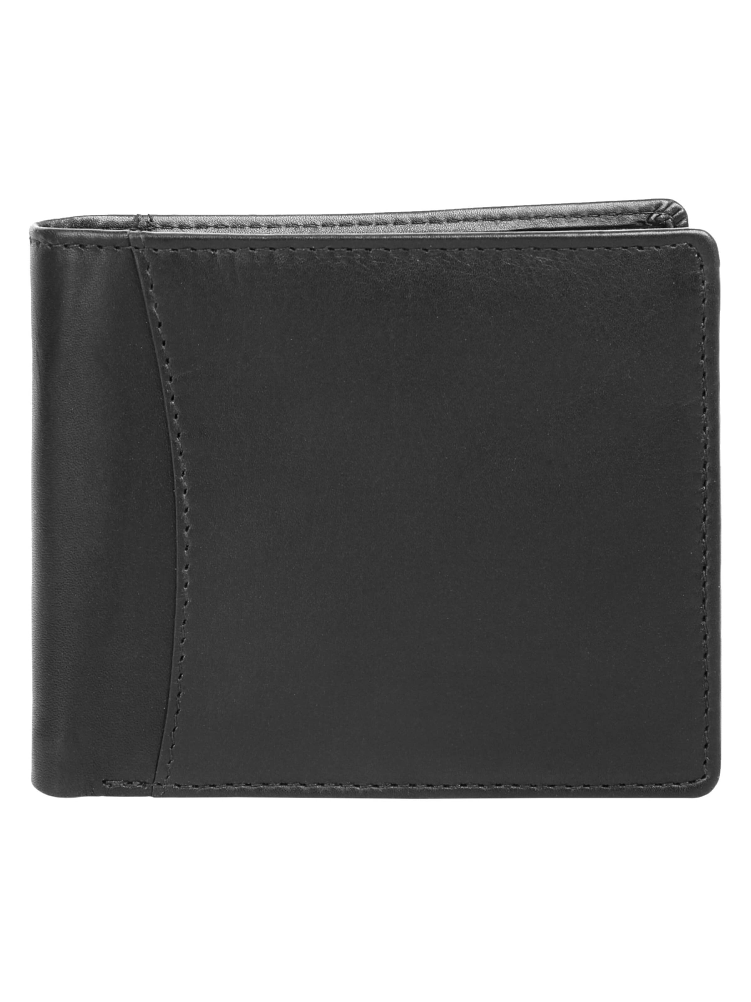 BODENSCHATZ Portemonnaie‌‌‌‌‌‌ in Schwarz: Vorderseite