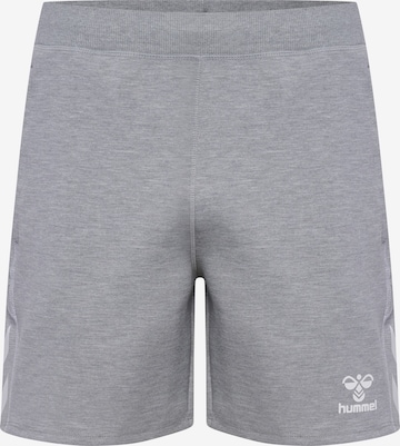 Regular Pantalon de sport 'Move 2.0' Hummel en gris : devant