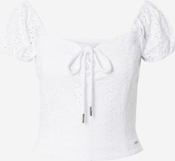 GUESS Bluse 'ELIANE' in Weiß: Vorderseite