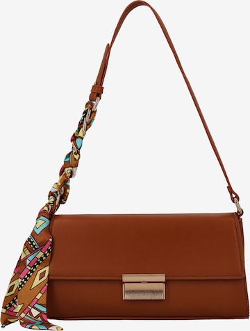 Usha - Mala de ombro em bege: frente