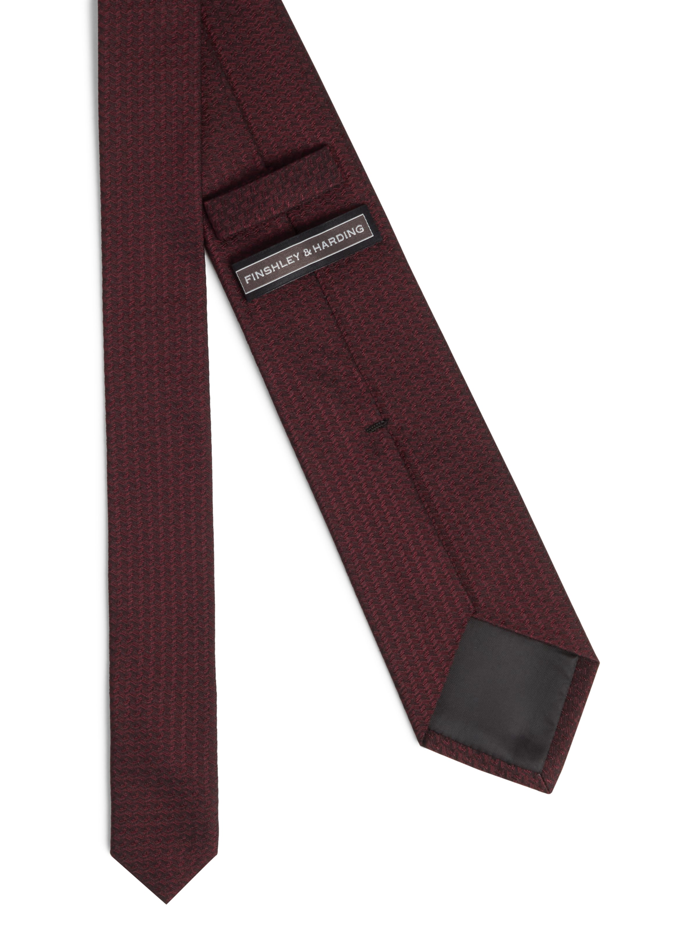 Finshley & Harding Tie in Red