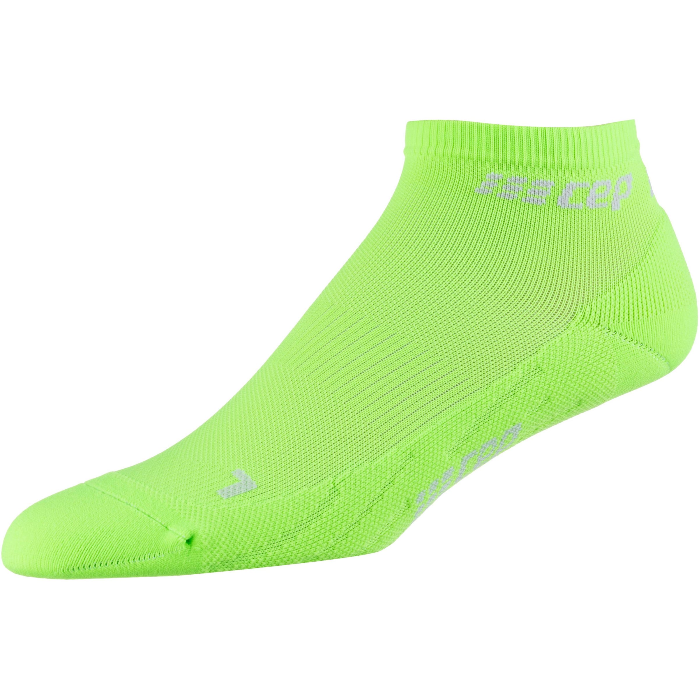 CEP Athletic Socks in Light grey / Neon green, Item view