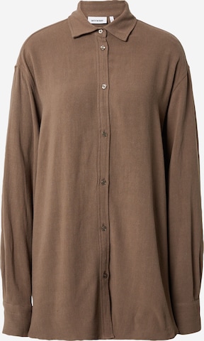 WEEKDAY Blouse in Brown: front