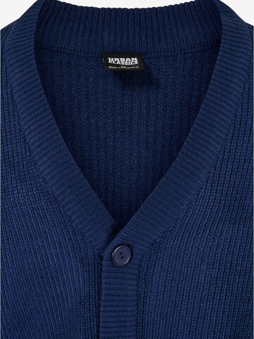 Urban Classics Knit cardigan in Blue