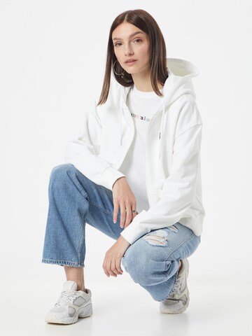 Veste de survêtement Tommy Jeans en blanc