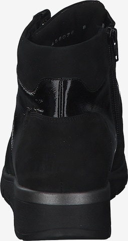 WALDLÄUFER Lace-Up Ankle Boots 'Ramona ' in Black