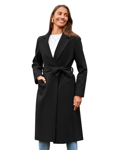 Manteau mi-saison Imily Bela en noir : devant