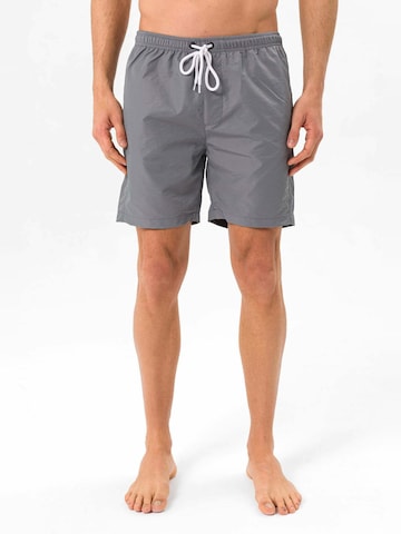 Daniel Hills Klassische Badehose – Badeshorts in Grau: Vorderseite