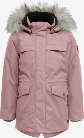 Veste fonctionnelle KIDS ONLY en rose : devant