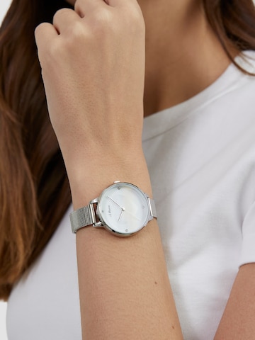 s.Oliver Analog Watch in Silver