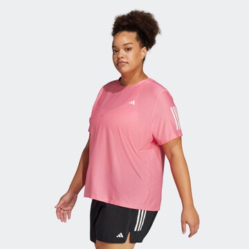 ADIDAS PERFORMANCE Performance Shirt 'Own The Run' in Pink