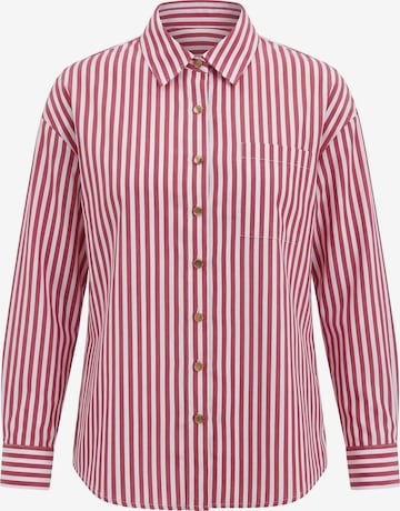 usha BLUE LABEL Bluse in Rot: Vorderseite