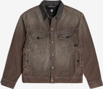Veste mi-saison 'Dakota' G-STAR en marron : devant