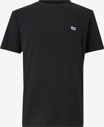 melns Lee T-Krekls: no priekšpuses