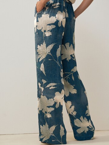 Wide leg Pantaloni de la Next pe albastru