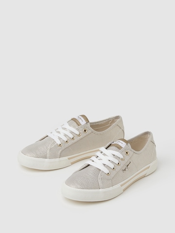 Baskets basses 'BRADY PARTY' Pepe Jeans en or