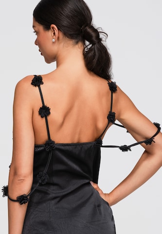Ombre Cocktail dress in Black