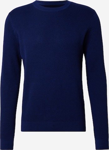 Pull-over 'JWHNOAH' JACK & JONES en bleu : devant