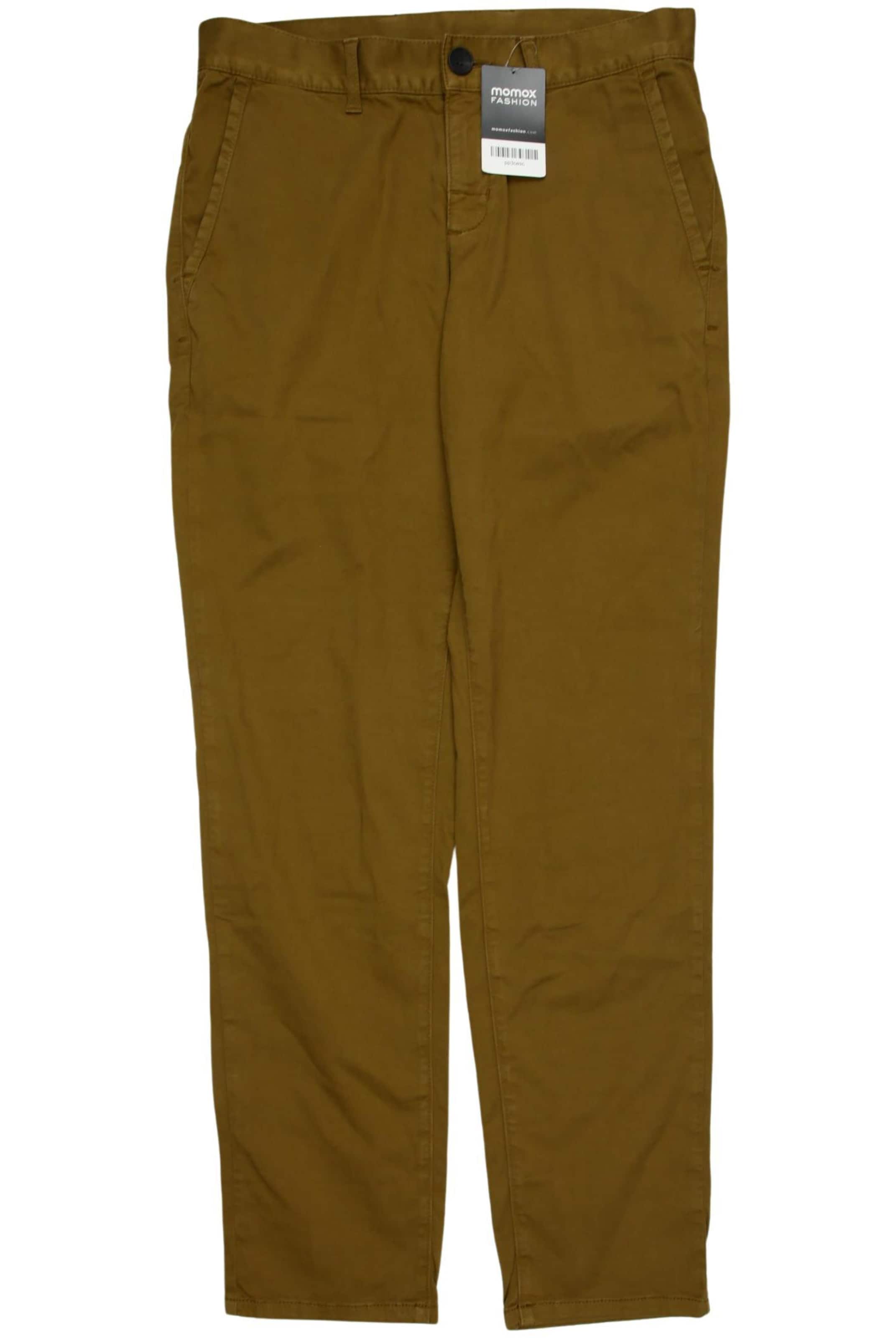 hessnatur Pants in 29 in Brown: front