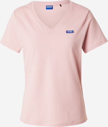 HUGO Shirt 'Classic' in Pink: front