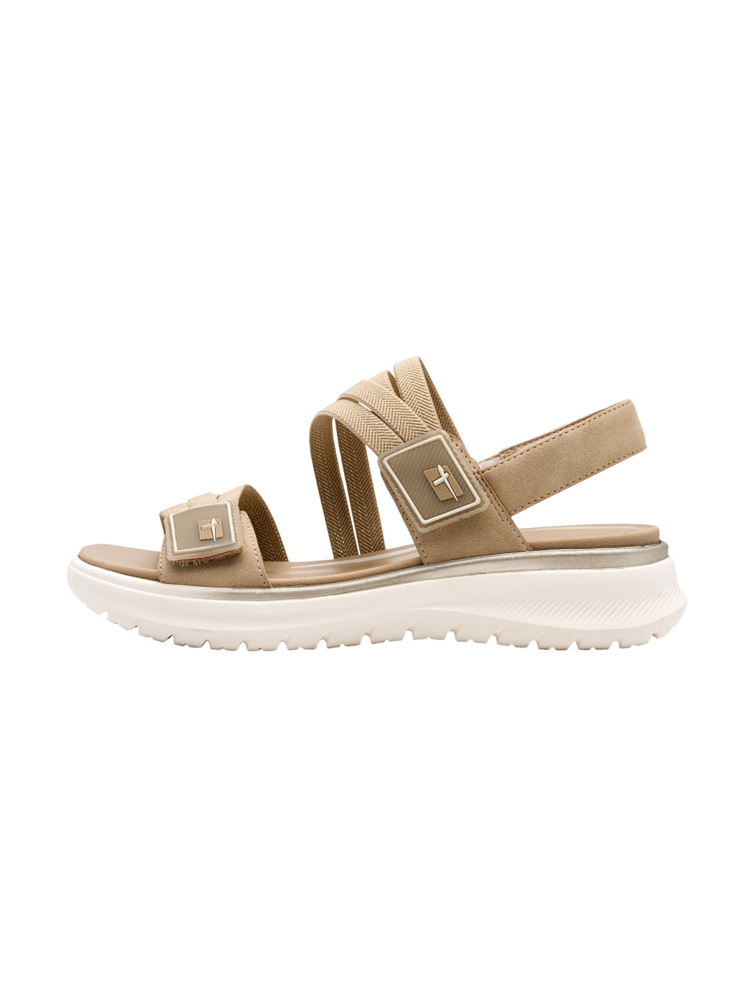 Tamaris Sandale‌‌‌‌‌‌‌ in Beige: Vorderseite