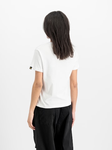 Maglietta di ALPHA INDUSTRIES in bianco