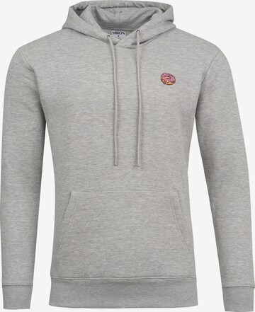 Sweat-shirt 'Donut ' Mikon en gris : devant