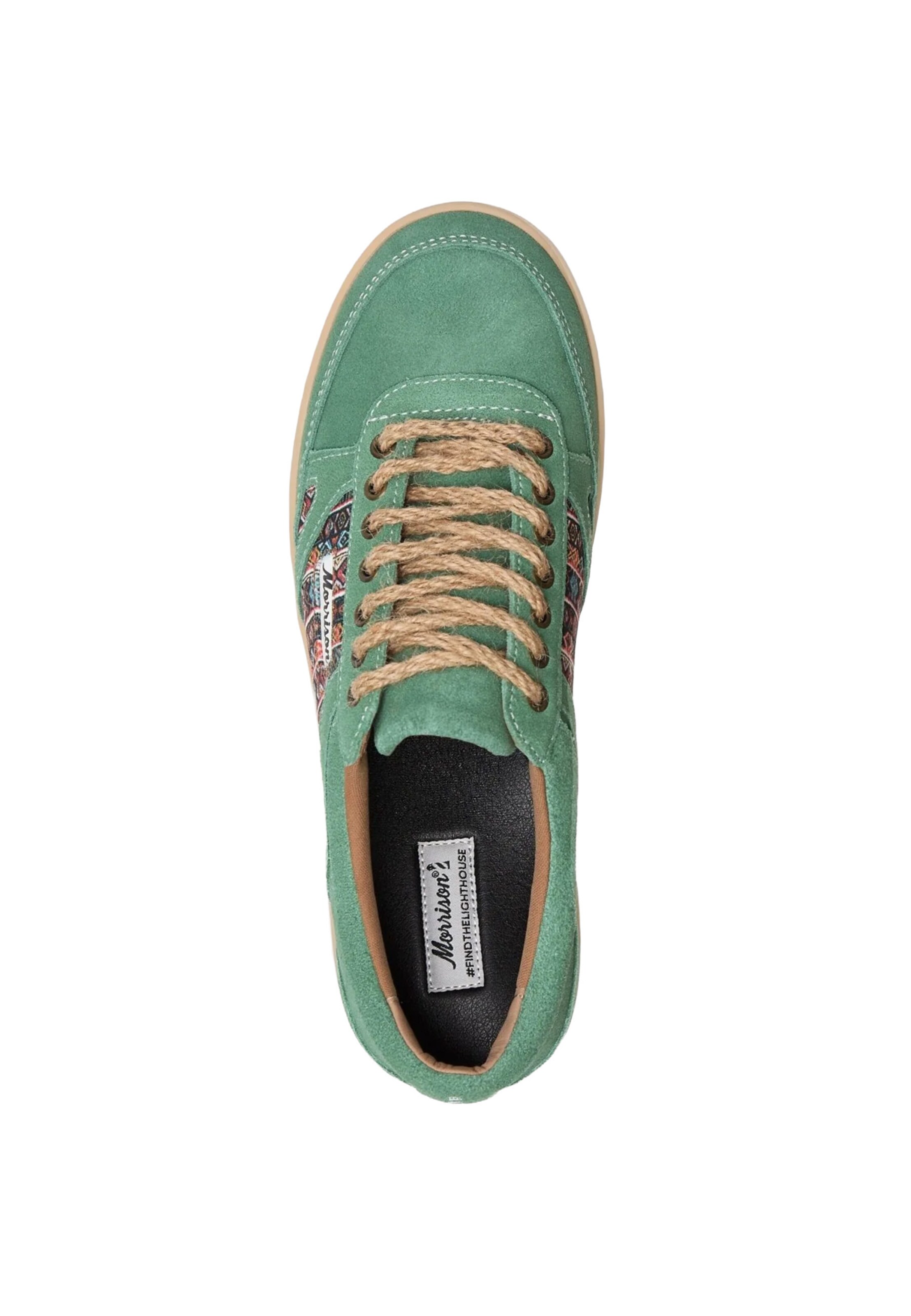 Baskets basses 'Nineties' Morrison en vert