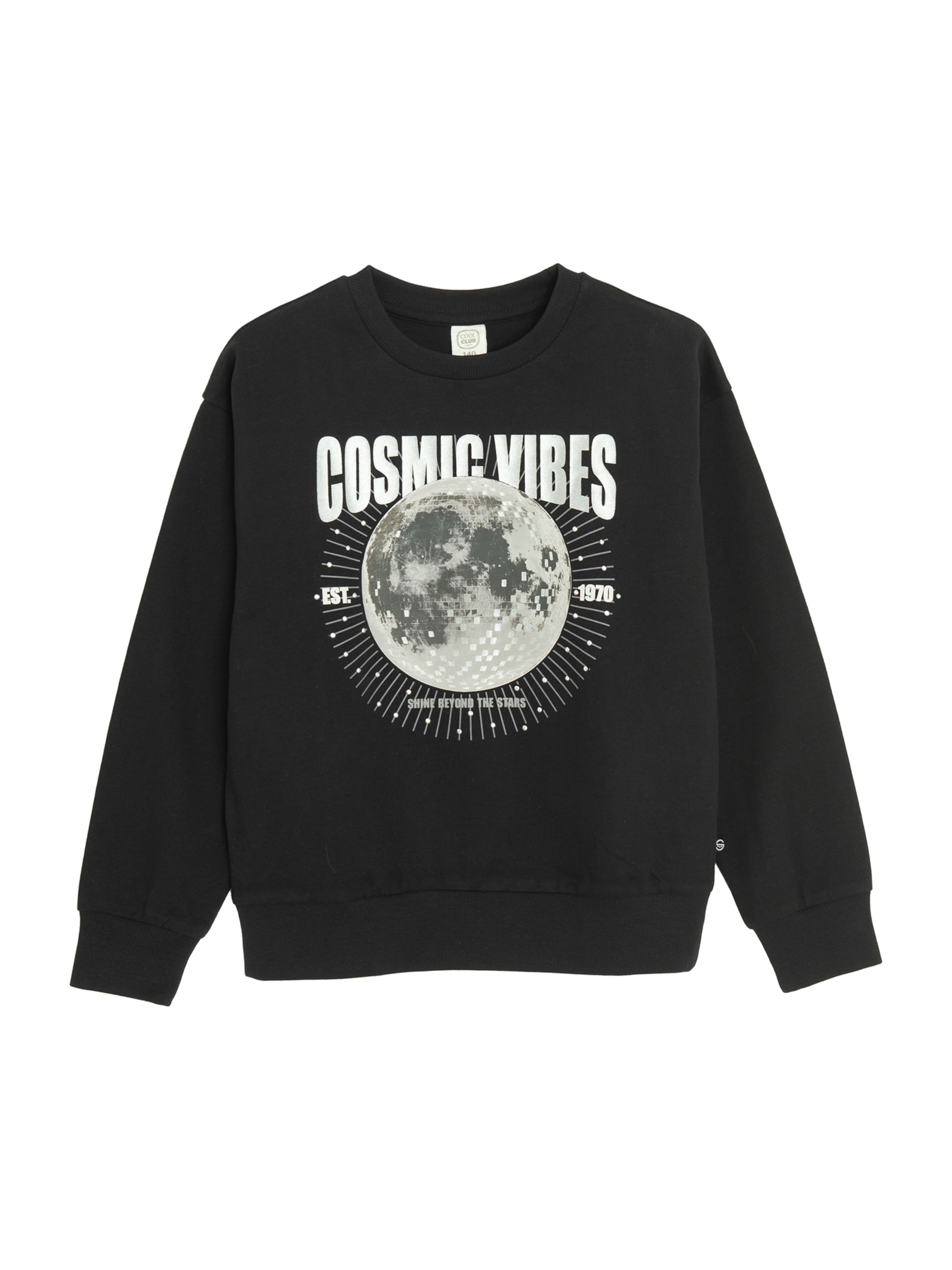 Cool Club Collegepaita värissä musta: etupuoli