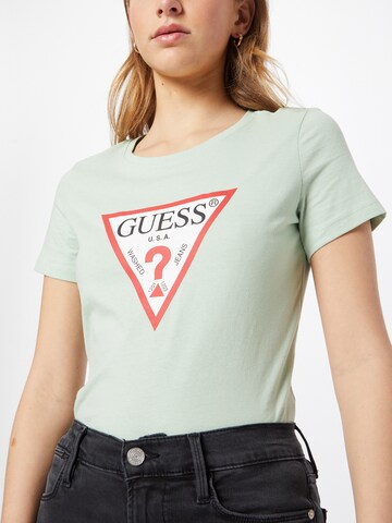 Maglietta di GUESS in verde