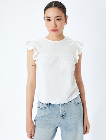 Koton Top in Weiß: Vorderseite