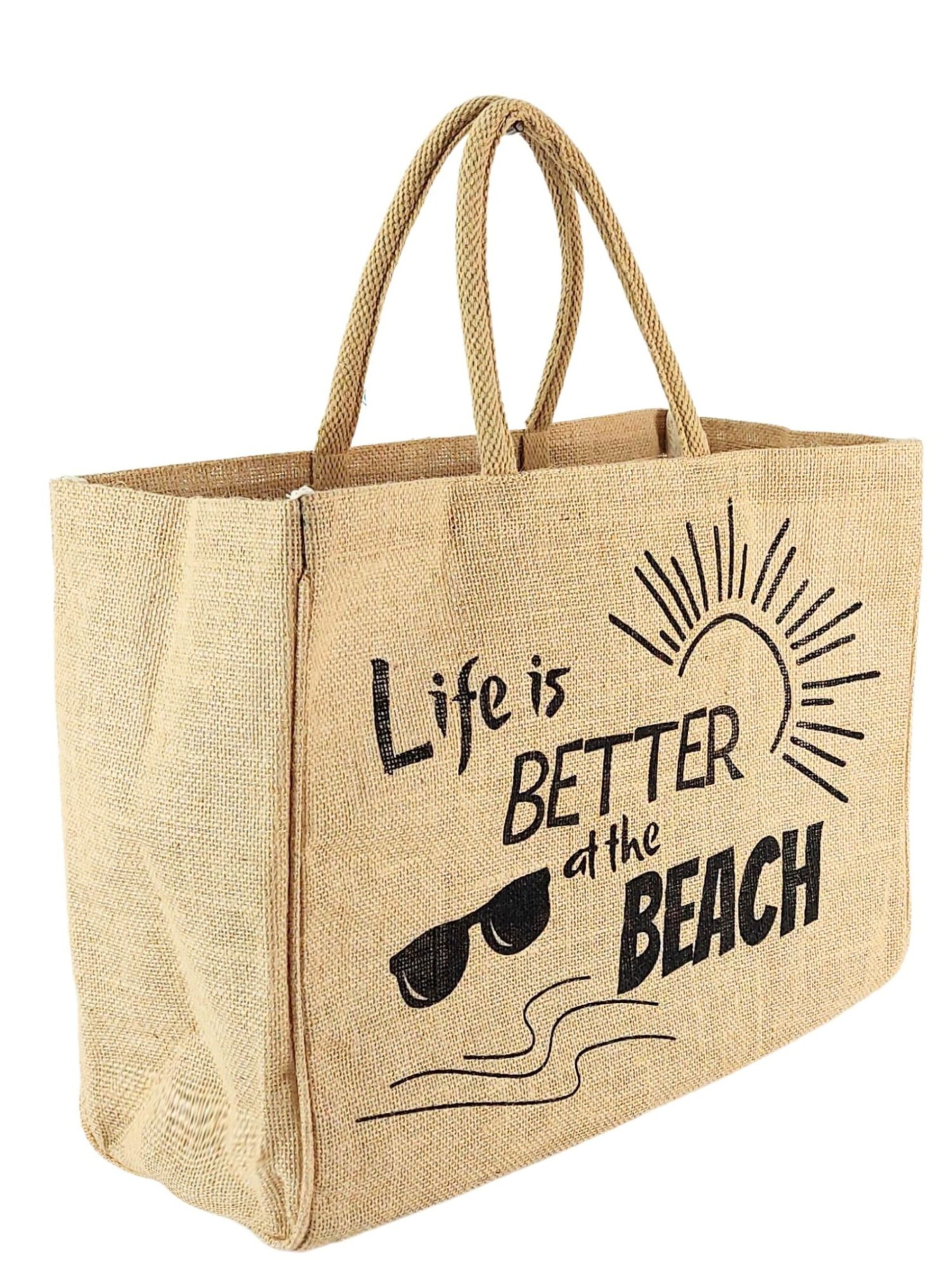 DOMELO Beach Bag 'Domelo' in Beige